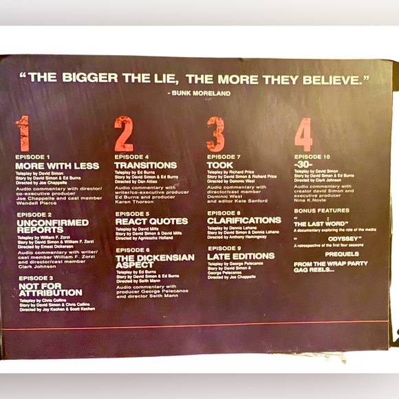 HBO’s The Wire Complete Series DVD Box Set ALL SEASONS INCLUDED - Picture 4 of 6